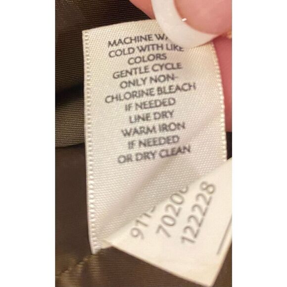 J. Jill Silk Women’s Silk Linen Blend Swing Jacket PM Adjustable Back Tie - Picture 10 of 11